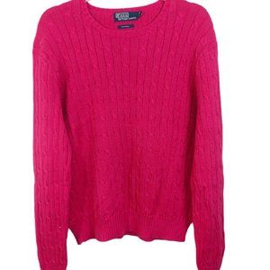 Polo Ralph Lauren 100% cotton cable knit sweater